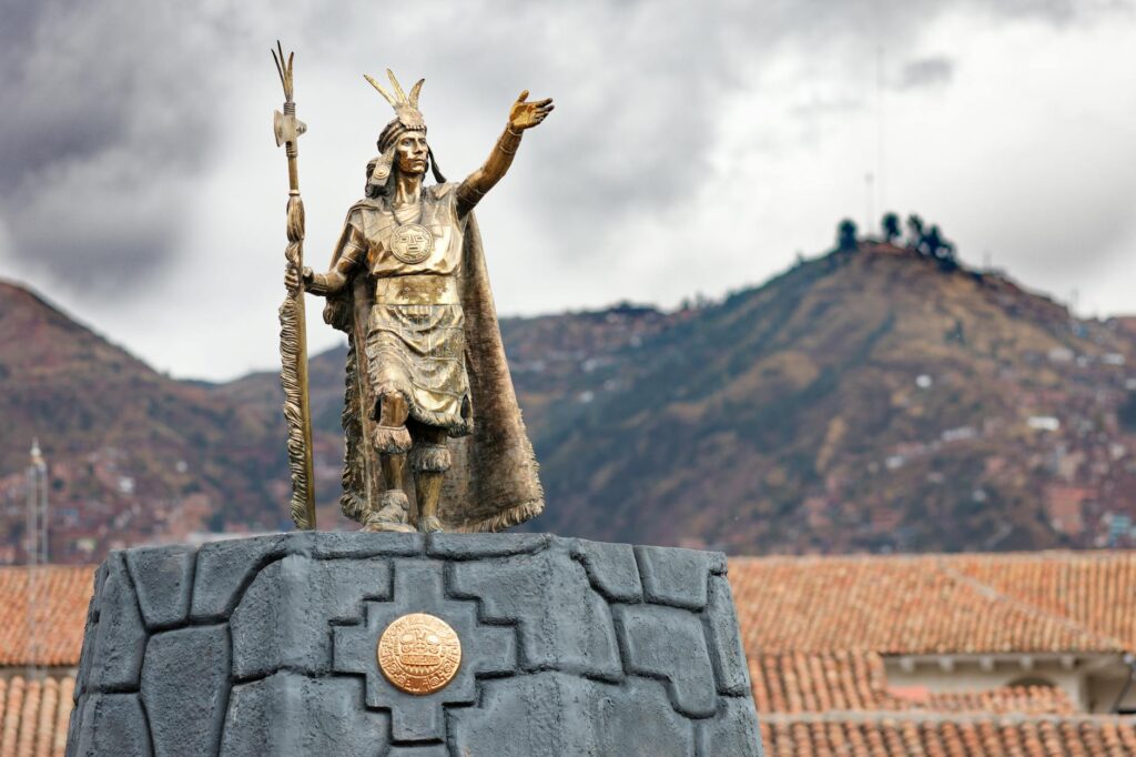 Plaza de Armas in Cusco. Peru